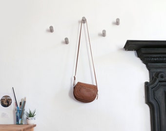 Concrete wall hooks/Coat hook/Towel hook/Hanger/Storage/Holder/Peg/Wall mount/Beton/Nursery/Industrial/Minimalist/Rustic/Decor/Gift/SET OF 5