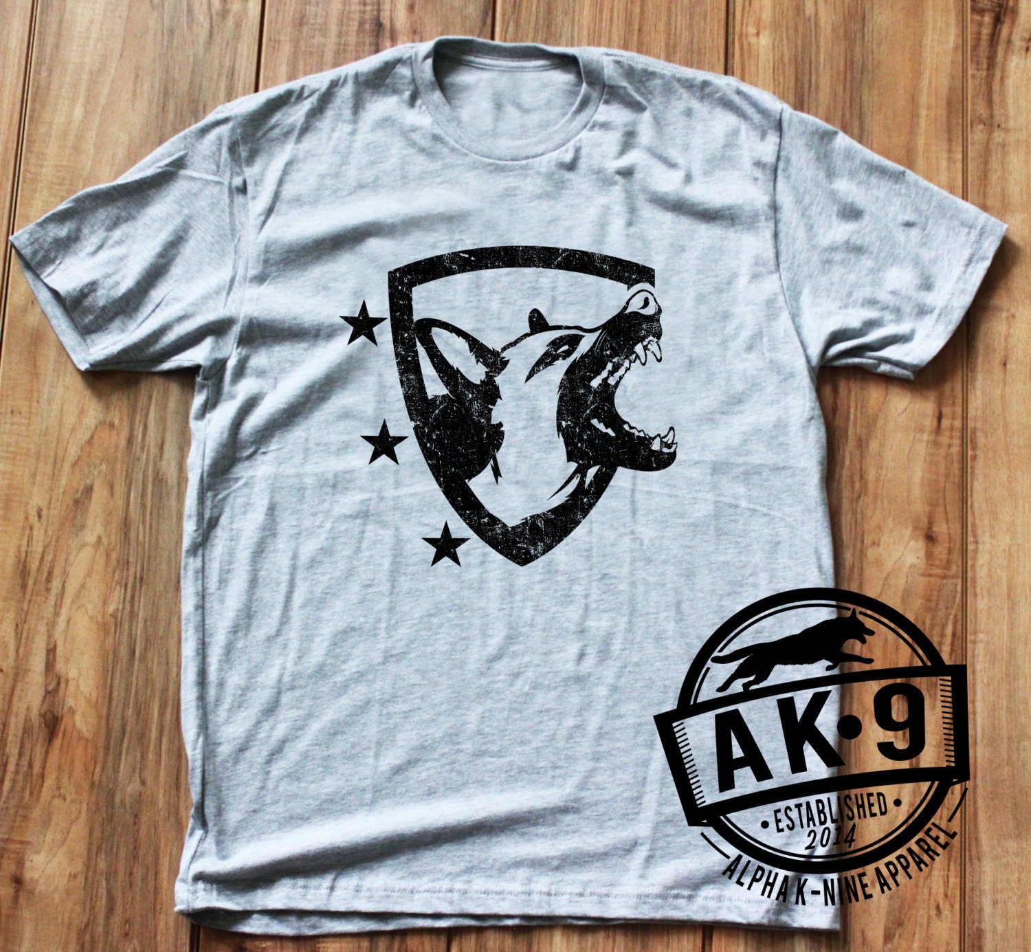 K9 Shield Police Military K9 Unisex Tshirt