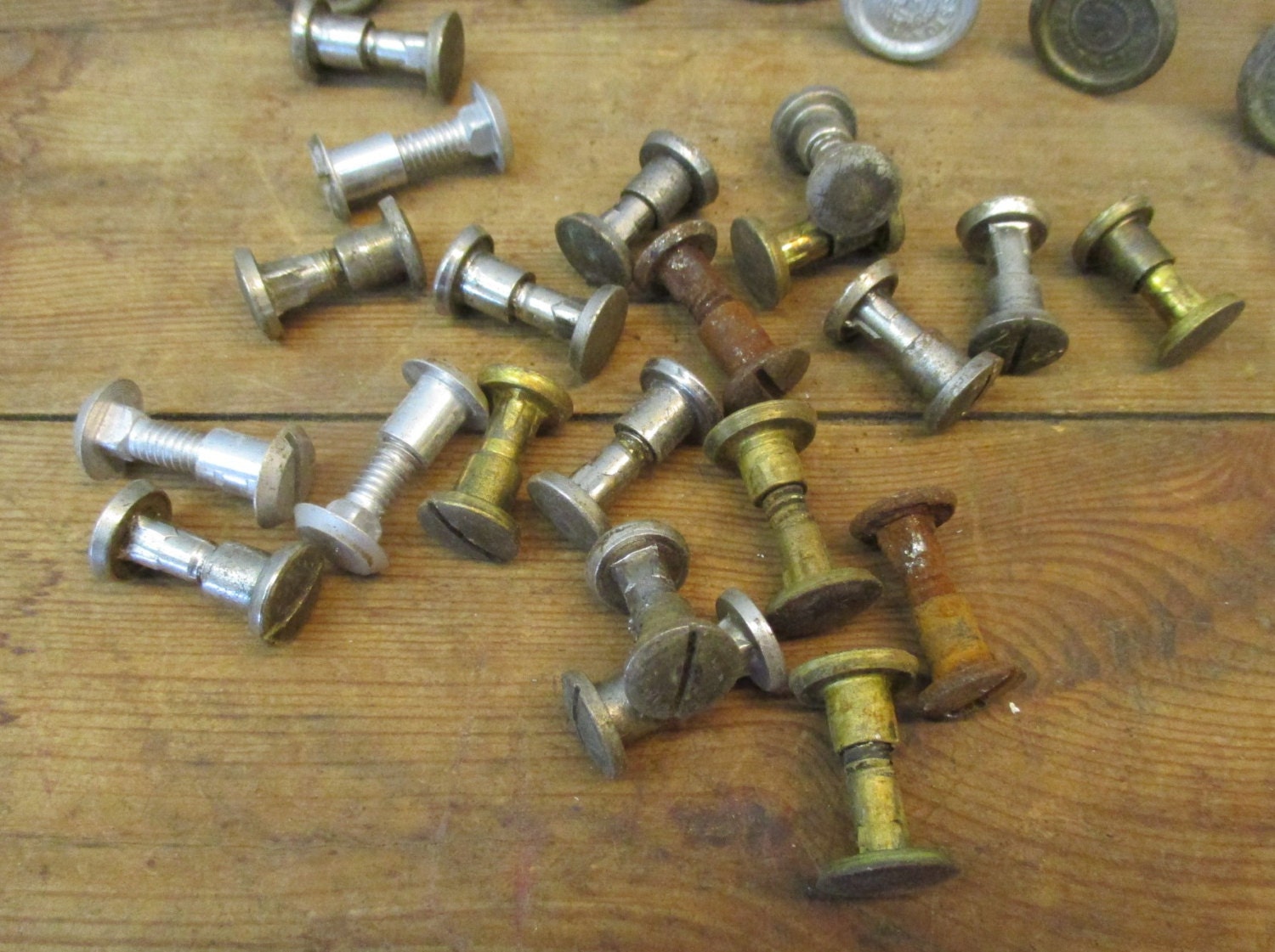 Assorted Hand Saw Medallions Disston Warranted Vintage Hand