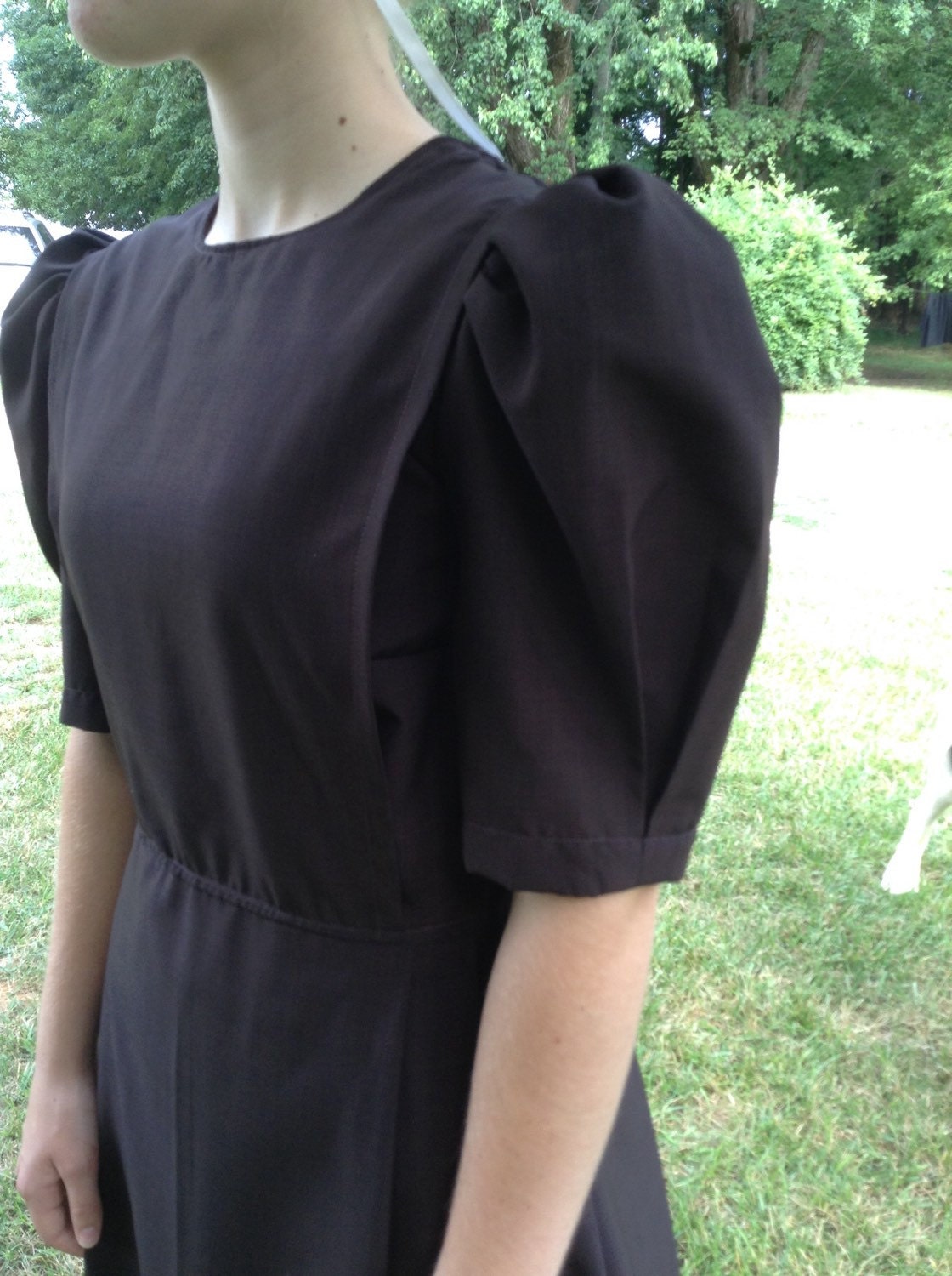 Modest Mennonite Cape Dress Custom Fabric By Thecottagecraftroom