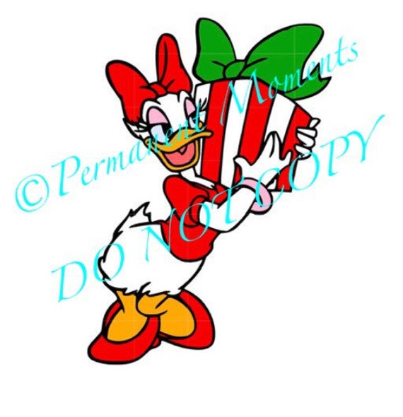Download SVG STUDIO Christmas Daisy Duck Scalable Vector Instant