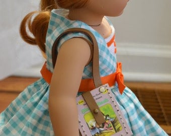The Sleepy Book Purse for 18" play dolls such as American Girl® Dolls
