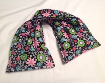 Rice Heating Pad, Microwave heating pad, hot cold pack, Handmade heating pad, neck wrap, microwave heat wrap,