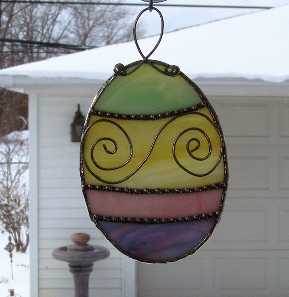 Easter Egg Stained Glass