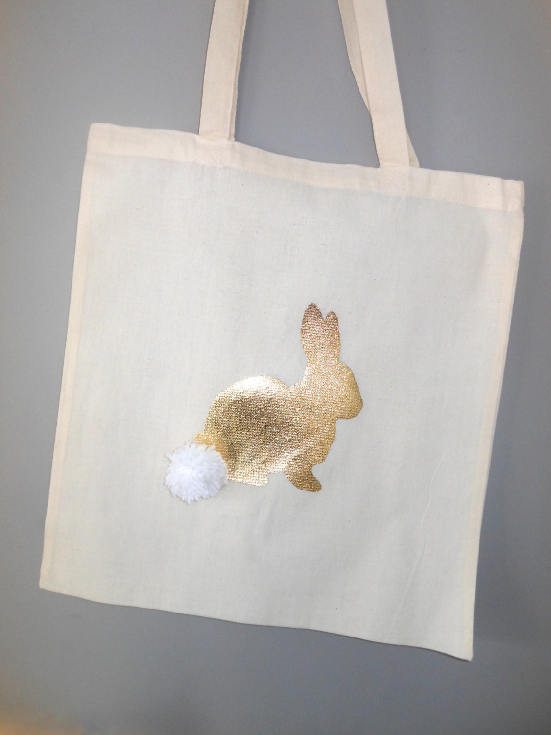 Tote bag BAG FOR LIFE Bunny rabbit tote bag Bunny by LittlePaxtons