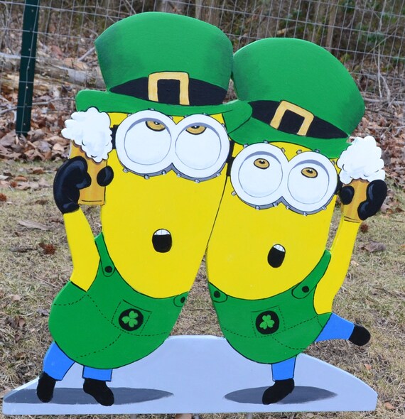  Irish  beer drinking Minions  on Saint Patrick s Day