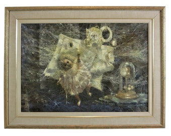 Martin Jackson Allegorical Painting "Lament For Yesterday"