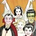 DIGITAL DOWNLOAD Munsters Coloring Book Page by MariaOglesbyArt