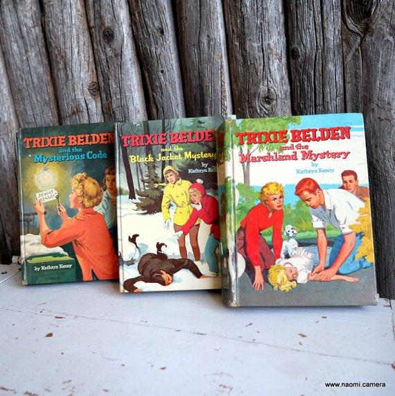 Vintage Trixie Belden Books Set of 3 / Trixie Belden and the