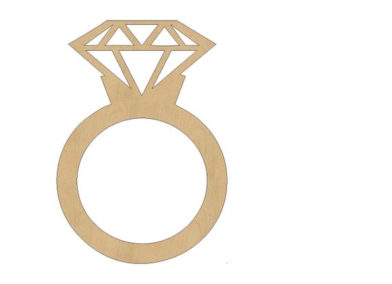ring cutout shape laser cut unfinished wood shapes ring cutout shape laser cut unfinished wood shapes