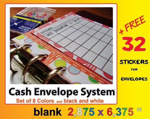 cash envelope tracker printable cash envelope tracker printable