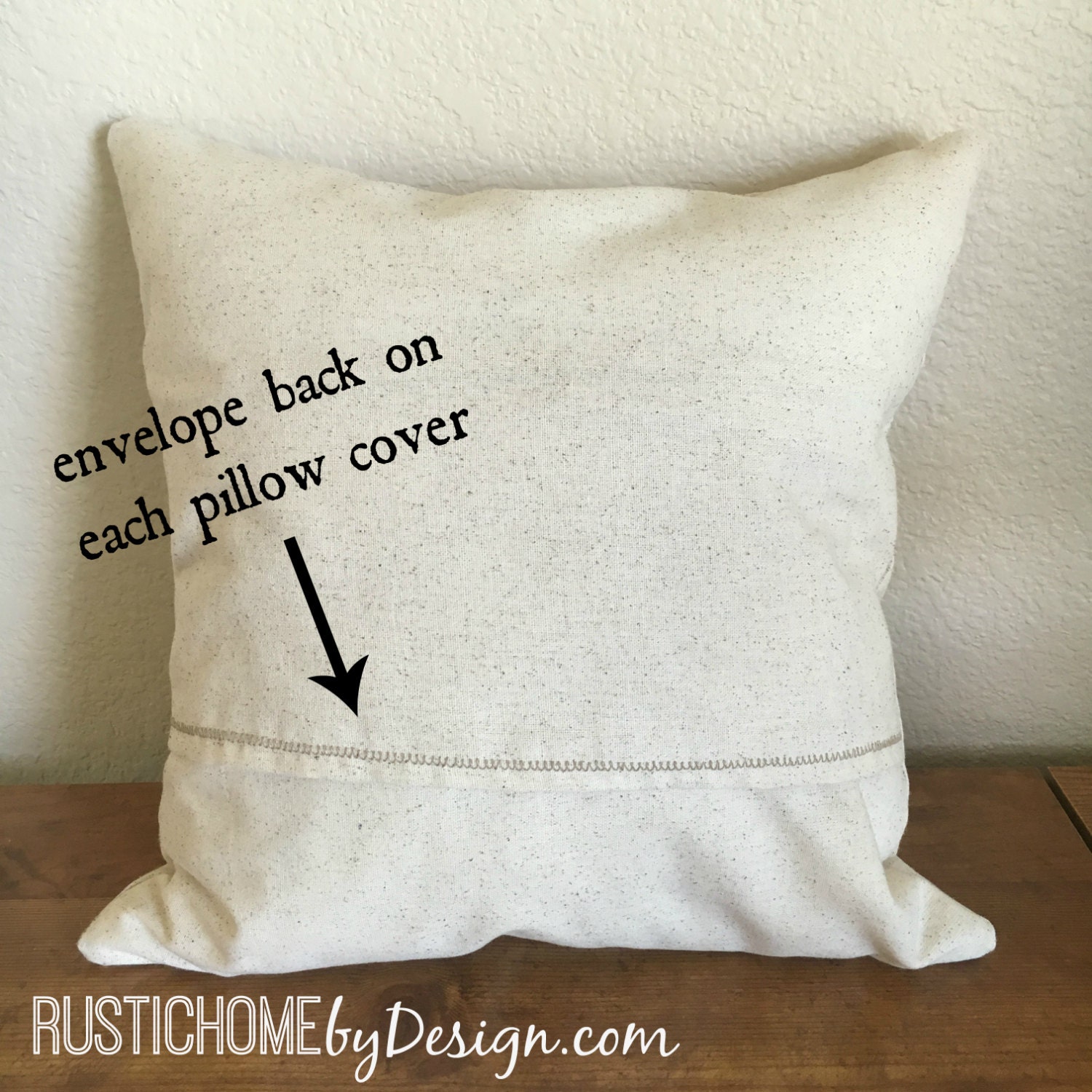 Number Pillow Rustic Pillow Cover Farmhouse Pillow