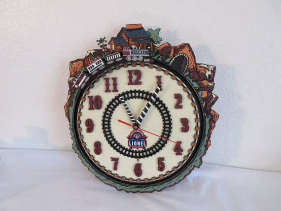 Vintage Lionel Train Wall Clock