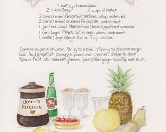 YOUR Family Recipe Painted