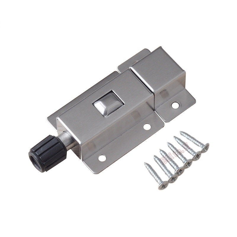 Stainless Steel 304 Slide Bolt Latch Brushed Finish Door