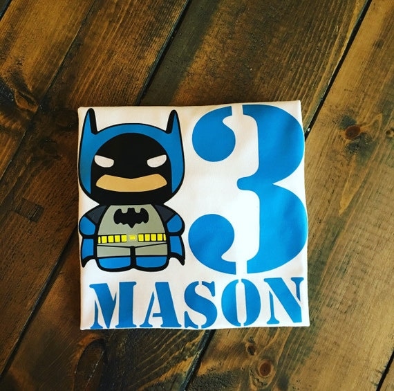 batman birthday shirts for family