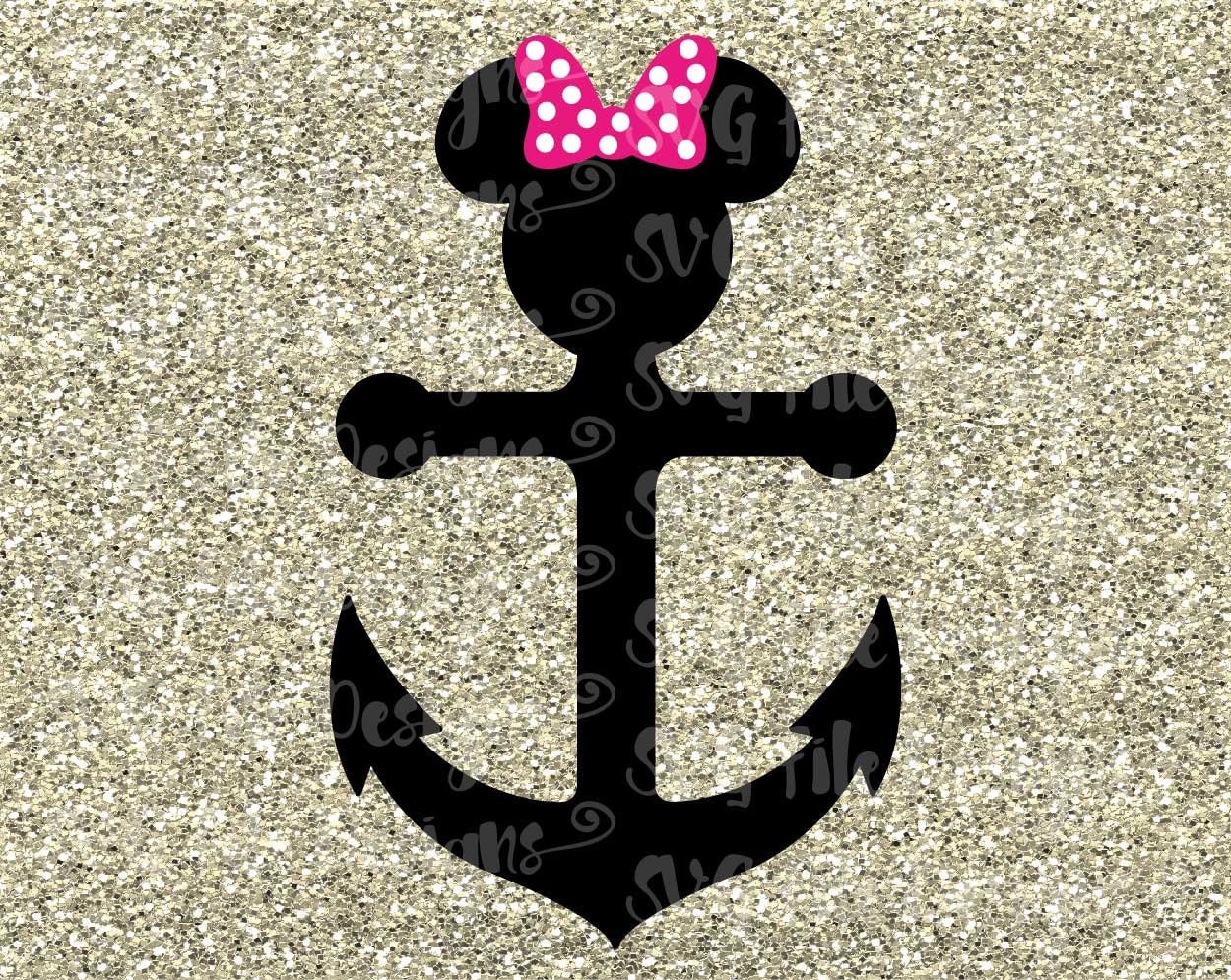 Download Disney Cruise Minnie Mouse Anchor & Polka Dot by ...