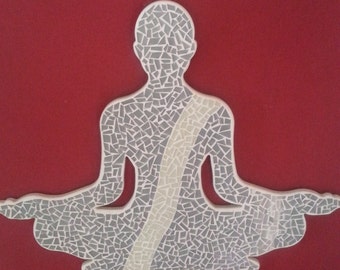 mosaique zen attitude gris perle