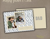 INSTANT DOWNLOAD - Father's Day Cards - Photoshop Templates