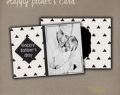 INSTANT DOWNLOAD - Father's Day Cards - Photoshop Templates