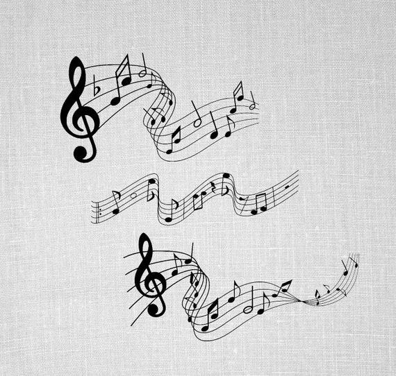 Download music notes SVG files for Silhouette studio by ...