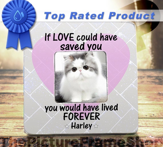 Pet Loss Frame If Love Could Have Saved You Pet Memorial