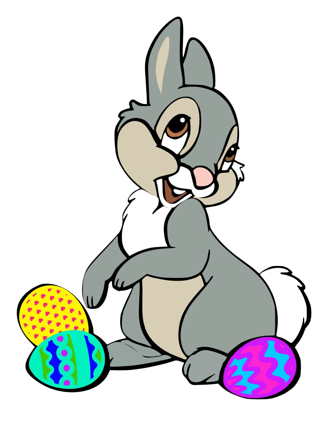 Easter bunny svg Thumper svg Bambi svg Thumper easter svg
