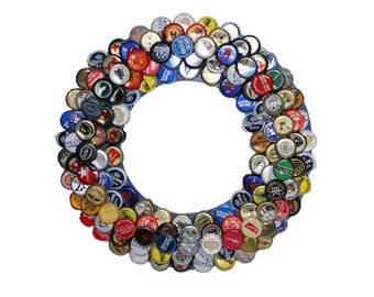 Bottle Cap Wall Art bottle cap wreath bar decor beer bottle caps beer bottle Bottle Cap Wall Art bottle cap wreath bar decor beer bottle caps beer bottle