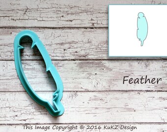 Feather cookie cutter / Ccookie cutter Feather / Cookie cutter / Cookie cutters / fondant cutter