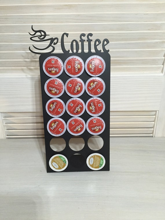 Decorative K-Cup holder 14ga steel