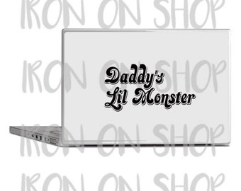 Harley Quinn Daddy's Lil Monster Vinyl Decal