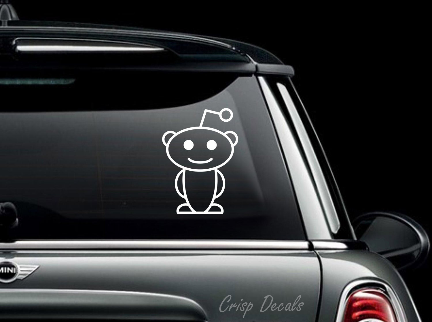 Reddit Vinyl Decal Bumper Sticker Laptop Sticker by CrispDecals