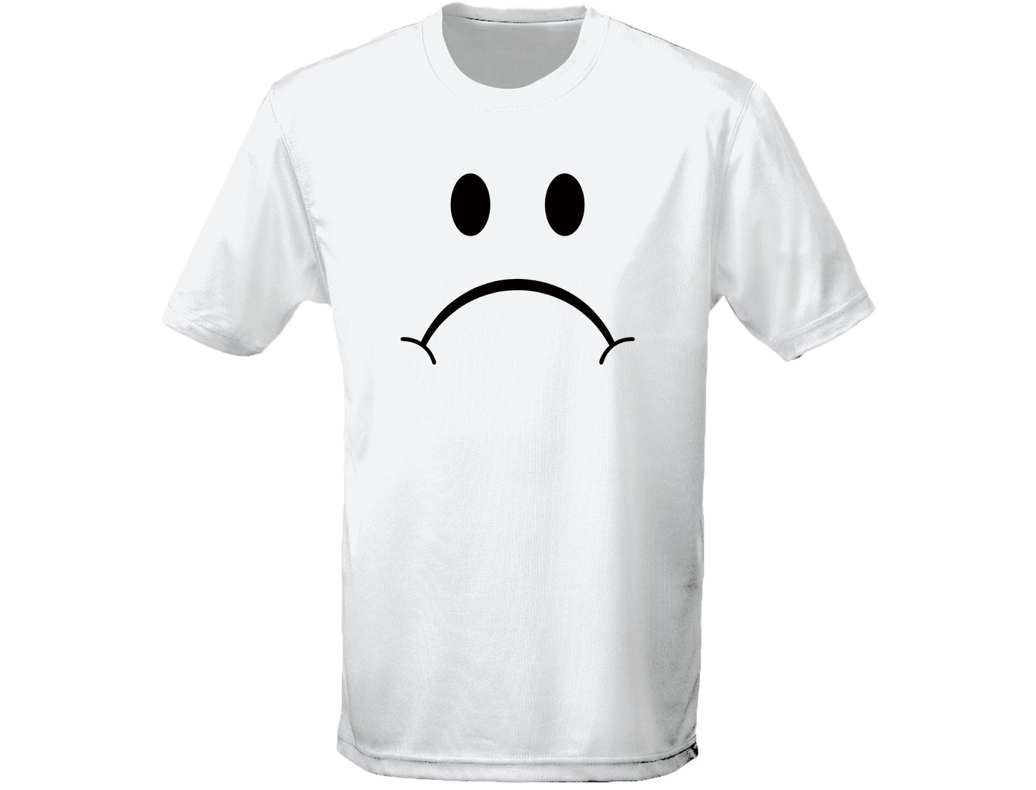 Sad Smiley Face Mens Funny T Shirt 5 Colours