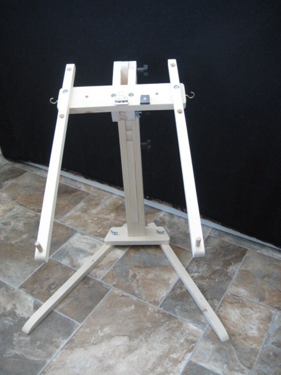 Needlework Floor Stand with Storage/Travel Bag by OceanWoodworks