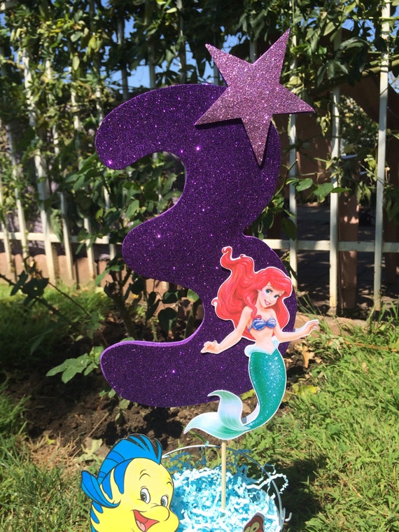 mermaid centerpiece for your party. by handmadekaty2 on Etsy