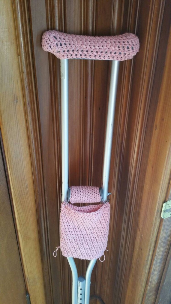 Crutch pads crutch bag crutch set crochet crutch pads