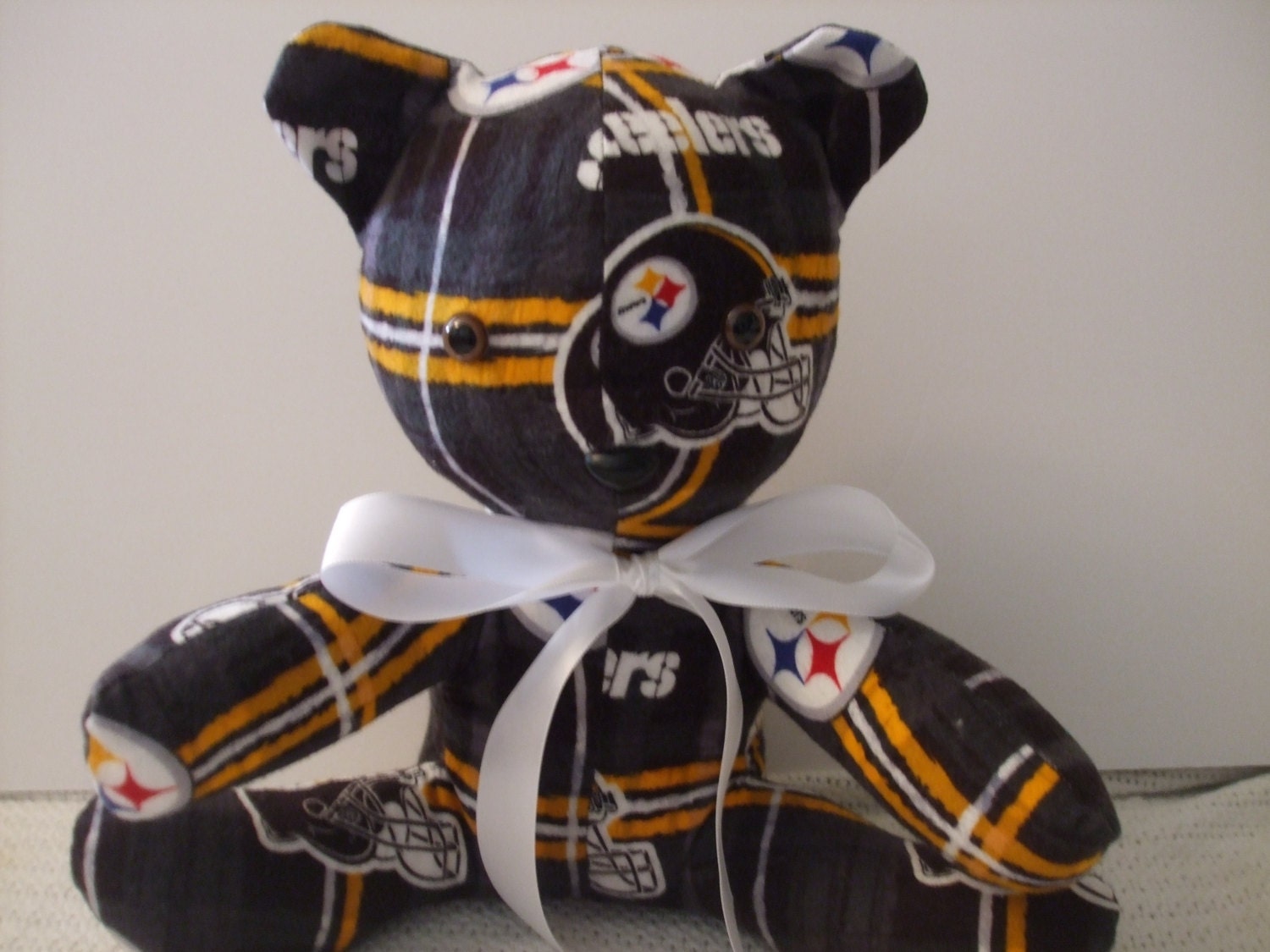 steelers stuffed bear