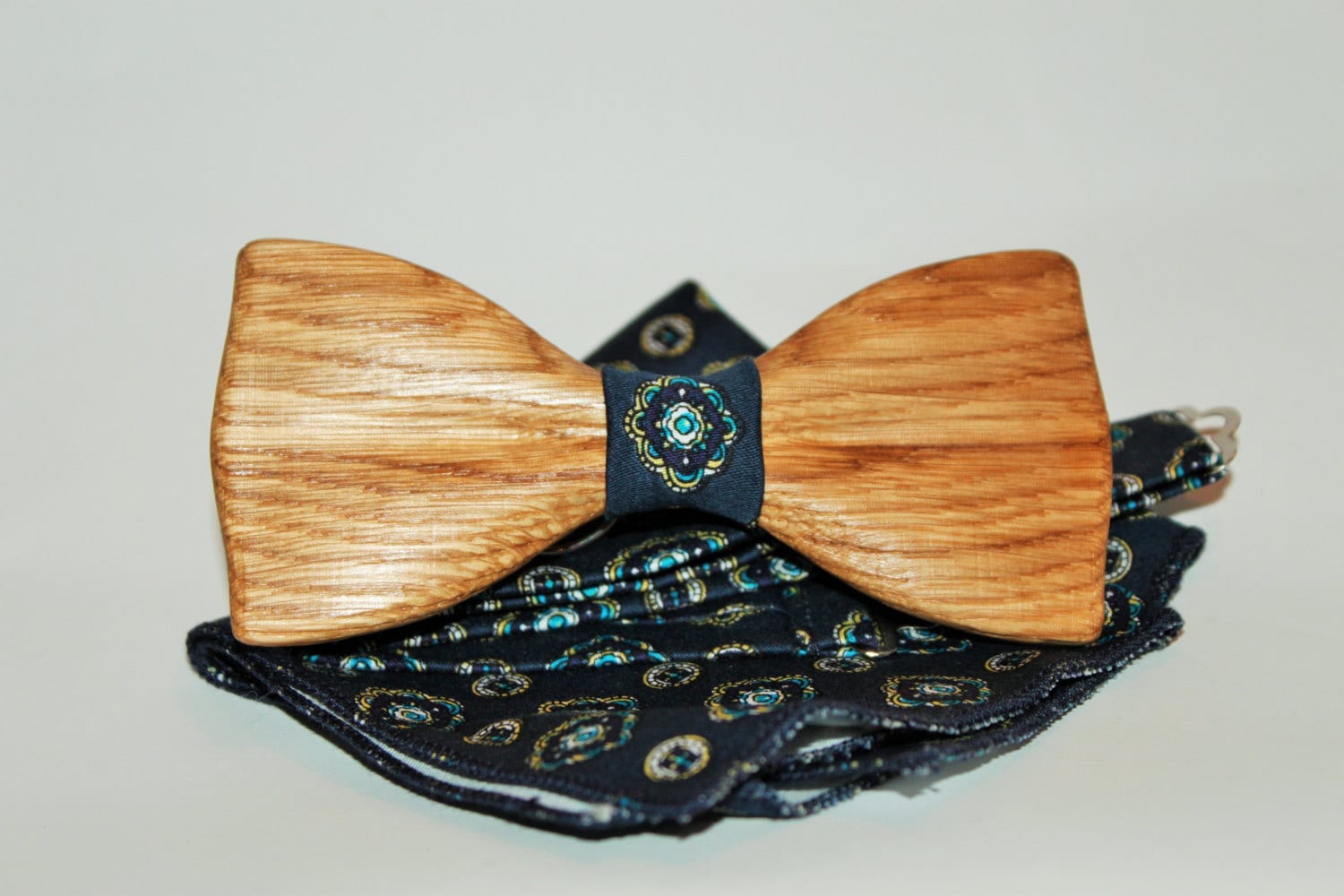 Handmade Oak Bow Tie Wood Bow Tie Bow Tie Men Groomsmen Bow