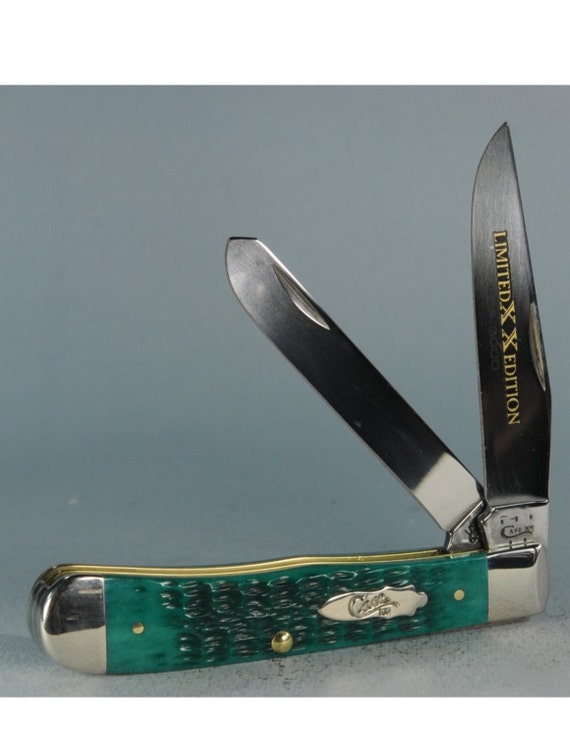 Case XX 2015 Model 6254 SS Jade Trapper Limited Edition Pocket Knife