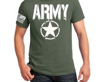 Popular items for army t shirt on Etsy
