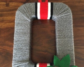 Ohio State Wreath