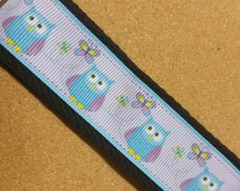 Owl Lanyard bagtag keychain