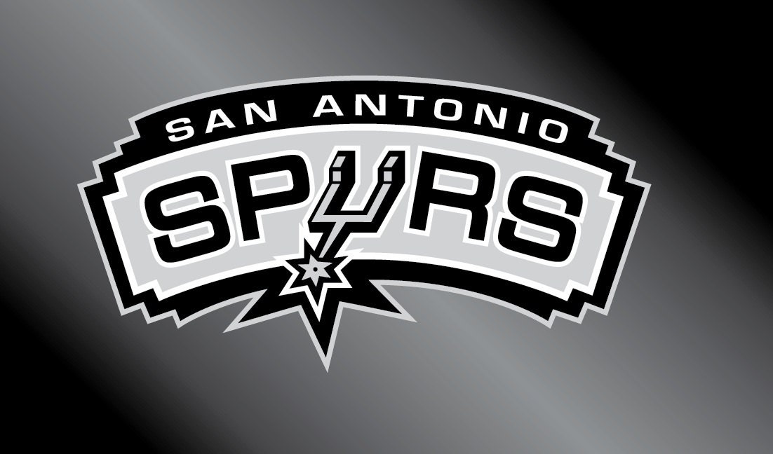 San Antonio Spurs Decal Sticker by TooTwistedGraphics on Etsy