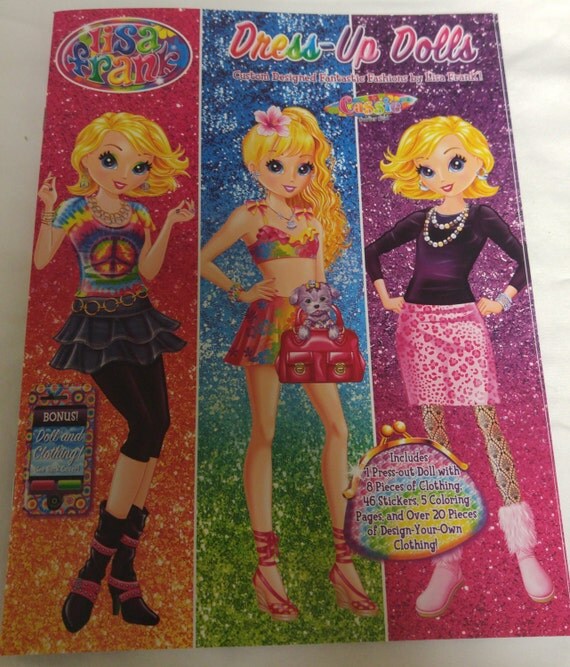 lisa frank dress up dolls