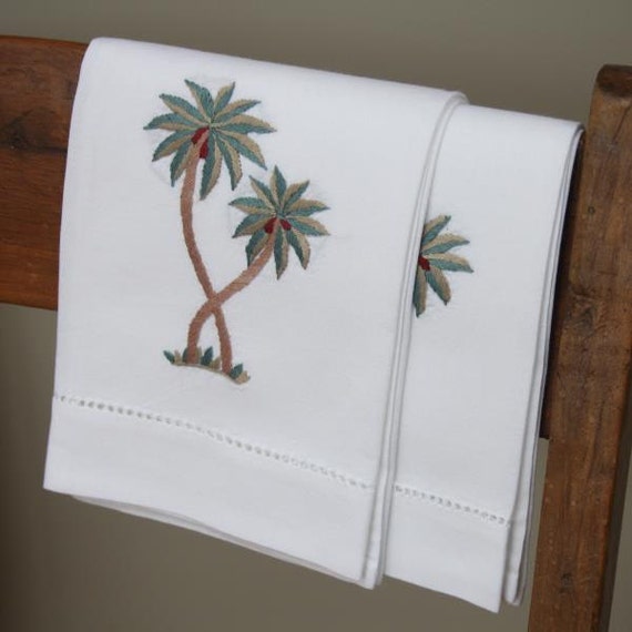 Palm Tree hand towel