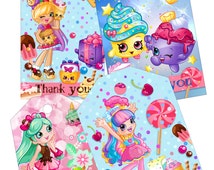Unique shopkins thank you related items | Etsy