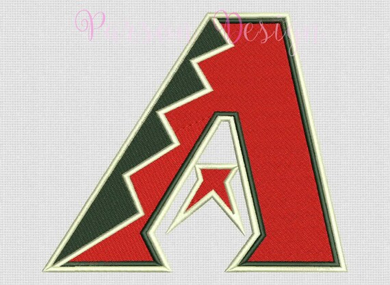 Arizona Diamondbacks 9 Size Embroidery Designs Baseball