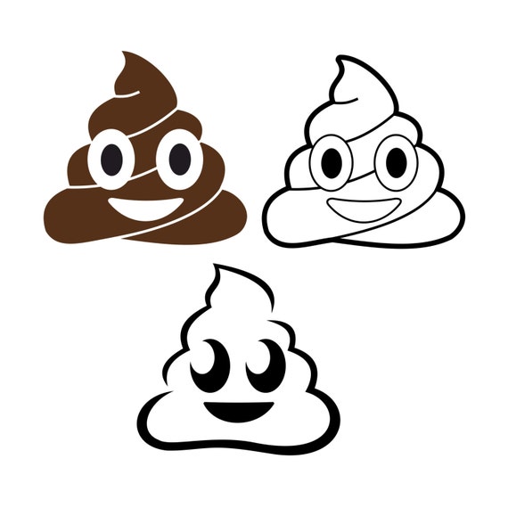 poop emoji clipart - photo #3