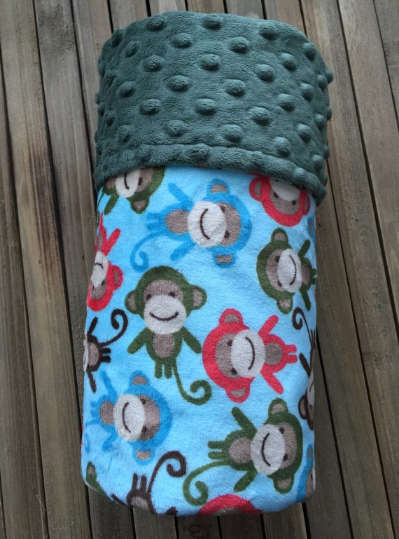 soft monkey blanket
