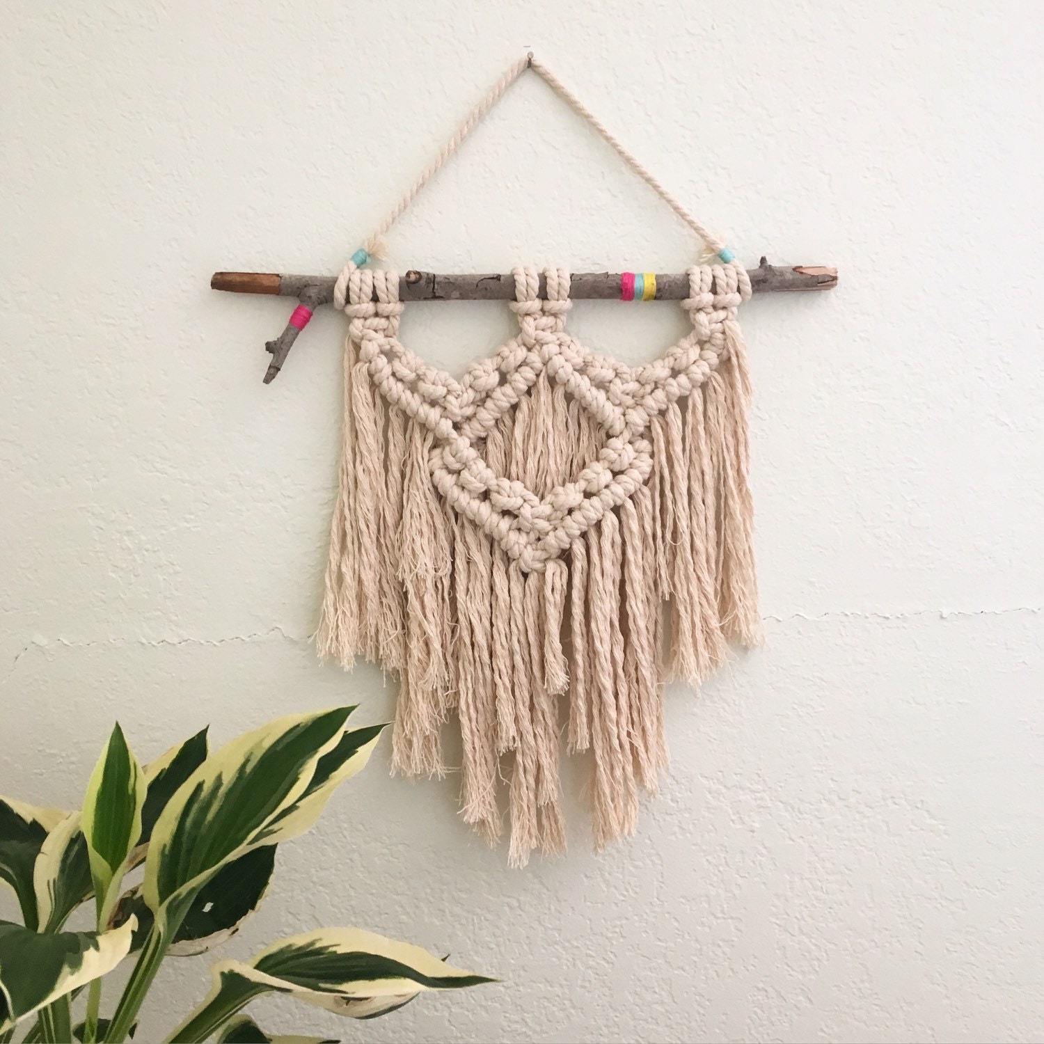 Macrame Wall Hanging by LetsMakeCoolStuff on Etsy